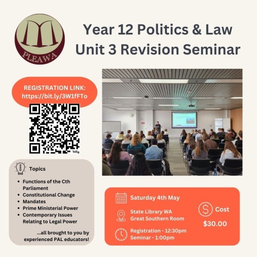 Year 12 Politics & Law Revision Seminar